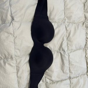 Strapless Black Victoria secret bra 34C